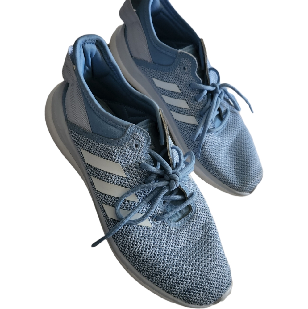 Adidas Light Blue Racer Cloudfoam